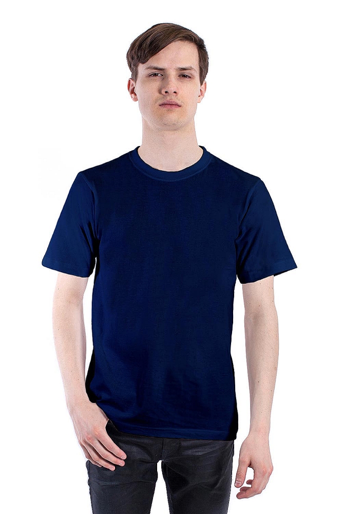 Темно-синяя футболка